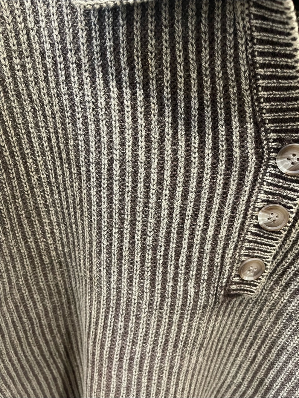 Zenana 100% Cotton Ribbed Collared Sweater - Picture 4 of 5